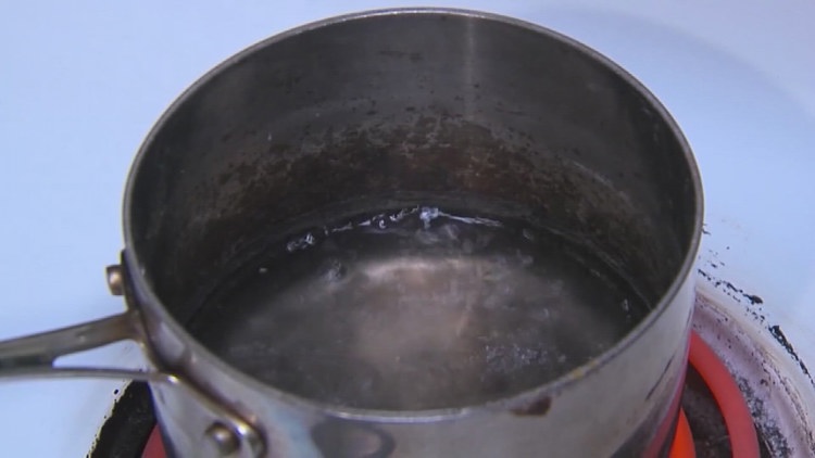 Residents of Fredonia celebrate the lifting of the boil water order.